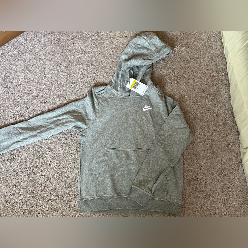 Heather Grey Nike Hoodie
